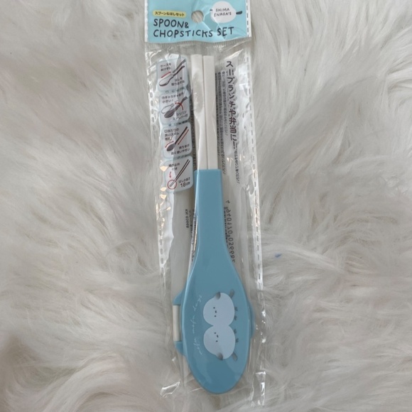 Spoon and Chopstick Set. Bird Design. Multicolor. - Picture 2 of 10